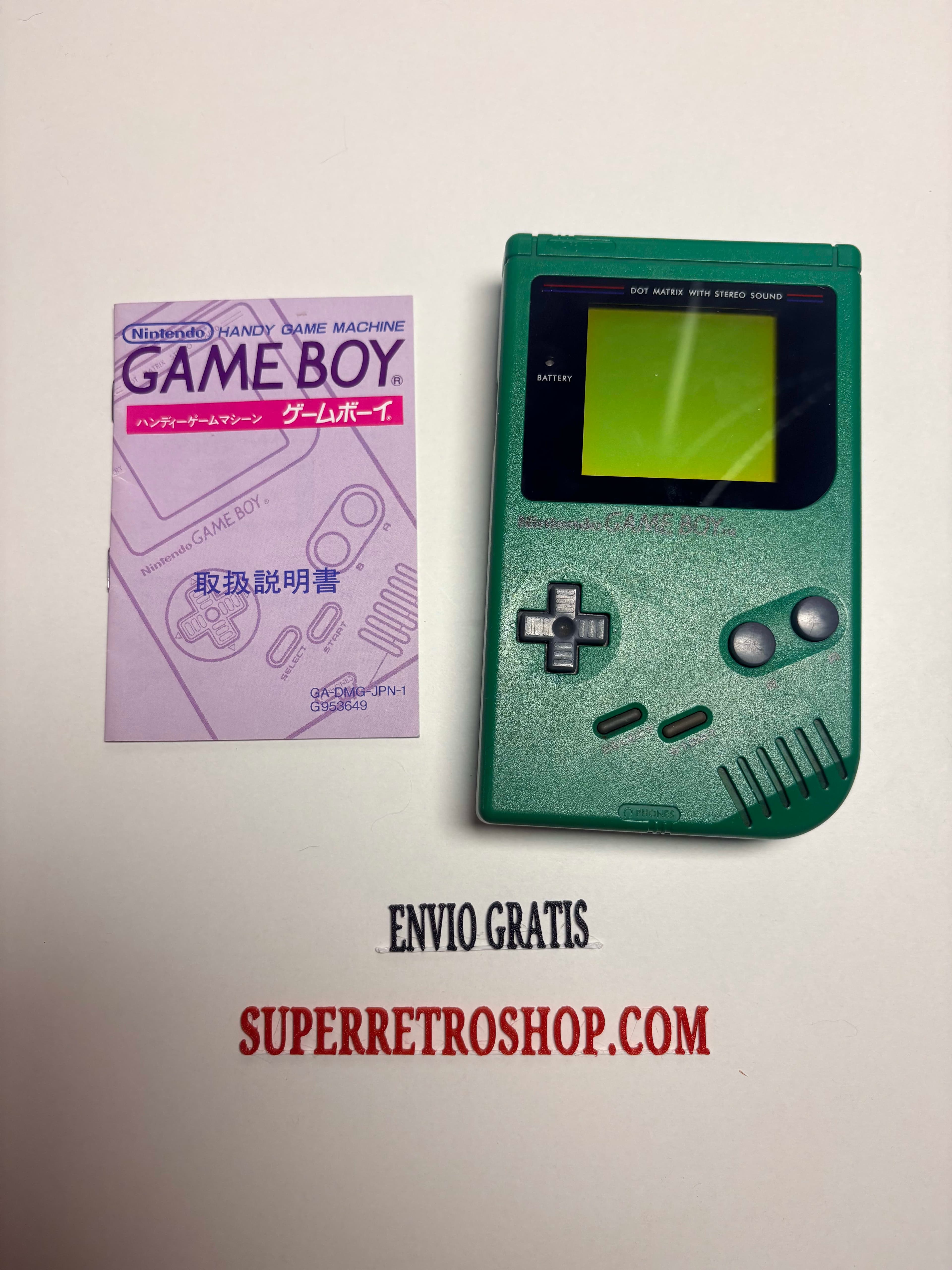 Gameboy fat - DMG - Verde